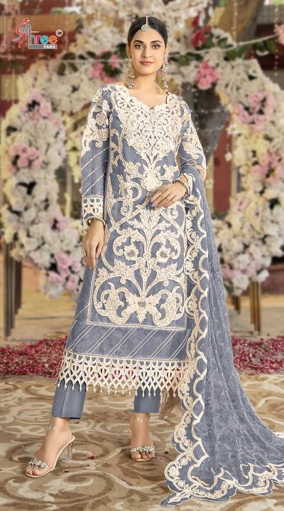 D.NO K 5277 BY SHREE FAB DESIGNER SALWAR SUIT WHOLESALER IN INDIA